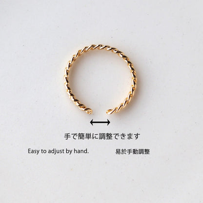 | 2way | Kihei chain ring cuff | Free size approx. 12 | Delicate gold