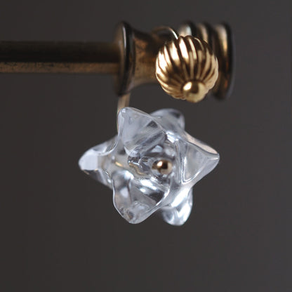 Herkimer Diamond | 14kgf Necklace | Selectable initials | Adjustable length | Large AAA ~Personalize